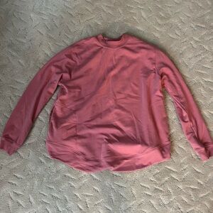 Nike Dri Fit Pink Crew Neck Lightweight Casual - athletic